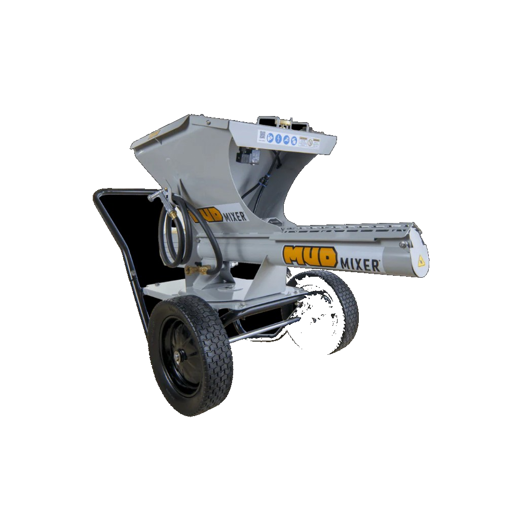 Mud Mixer portable mixing unit with hopper and delivery chute